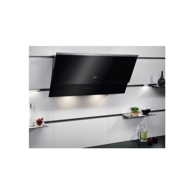 AEG DVB5860B 80cm Angled Chimney Hood