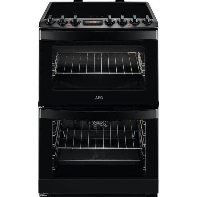 AEG CIB6742MCB Induction Electric Cooker with Double Oven