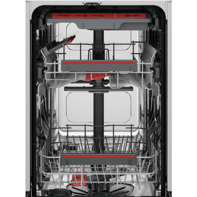 AEG FSE73507P 7000 GlassCare Fully Integrated Slimline Dishwasher with AirDry Technology + 10 Place Settings