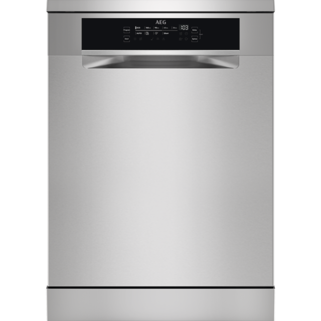 AEG FFB74707PM 7000 None Freestanding Dishwasher with AirDry Technology + 14 Place Settings