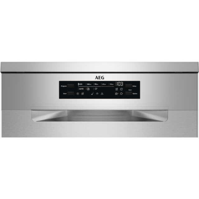 AEG FFB53617ZM 6000 SatelliteClean Freestanding Dishwasher with AirDry Technology + 13 Place Settings