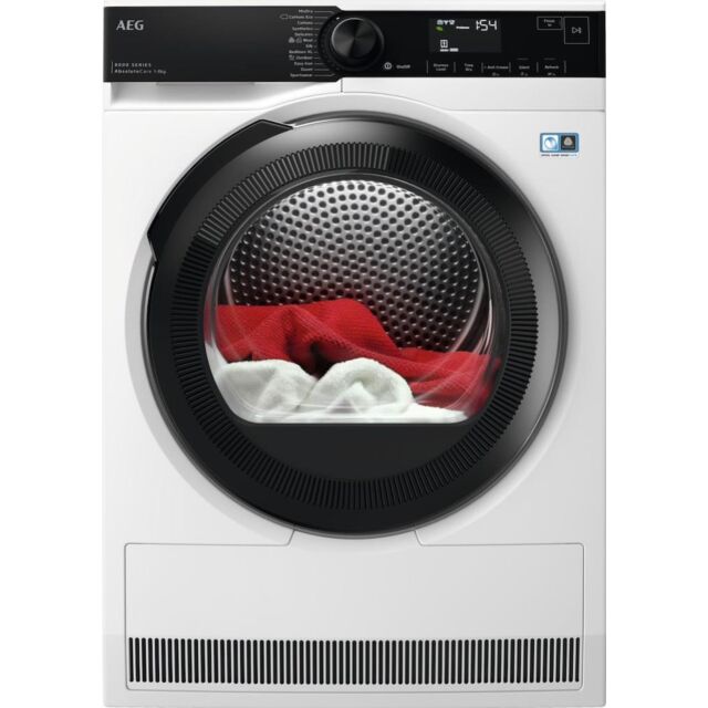 AEG TR848P4B 8kg Freestanding Heat Pump Tumble Dryer