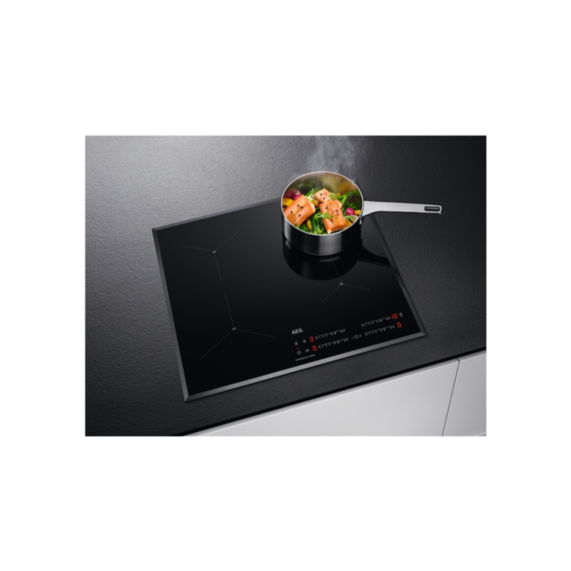 AEG IAE64411FB 7000 SenseBoil Full Induction Hob with Hob2Hood