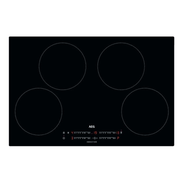 AEG IKX84401CB 3000 Basic Induction Induction Full Hob with Hob2Hood