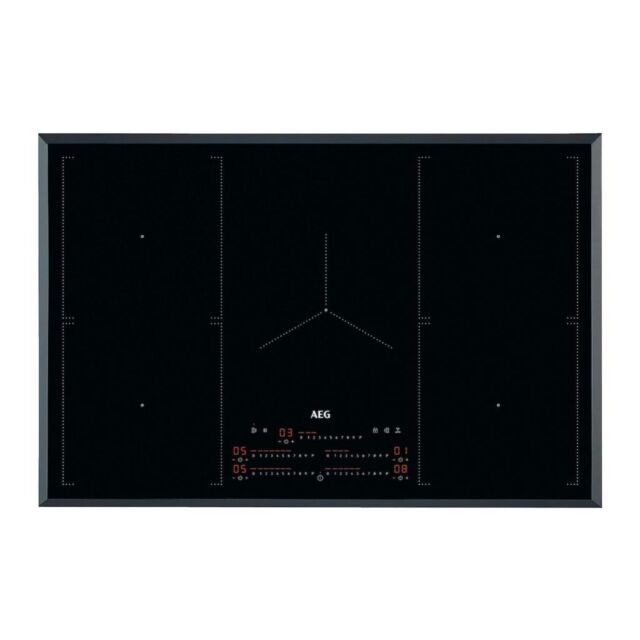 AEG IKE85751FB 6000 MultipleBridge Full Induction Hob with Hob2Hood