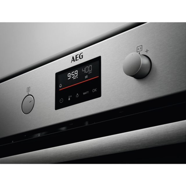 AEG KMK365060M 8000 CombiQuick Integrated Combi Microwave and Oven
