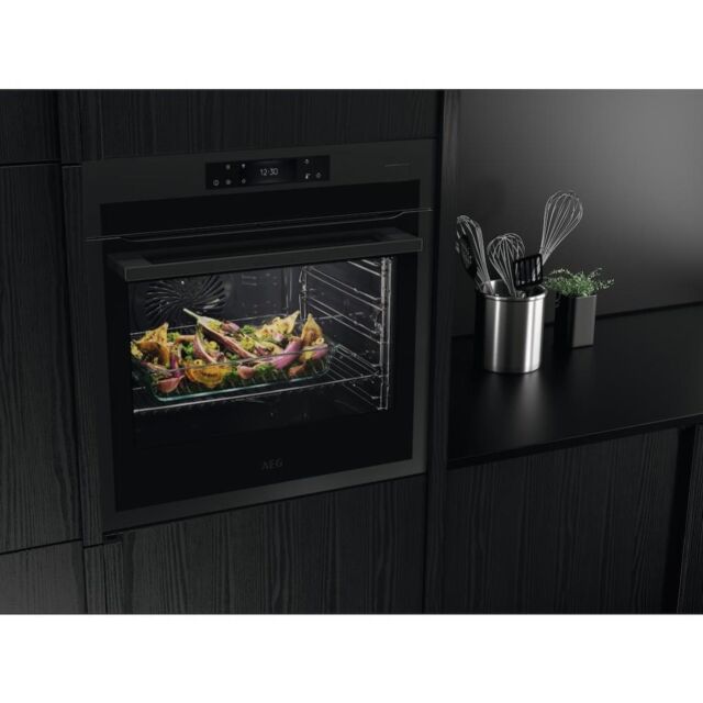 AEG BSE778380T 7000 SteamCrisp Built-In Single Oven