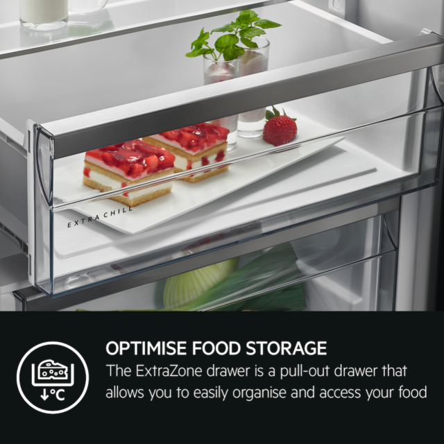 AEG TSC8M181CS 8000 Series Built-In NoFrost Fridge Freezer