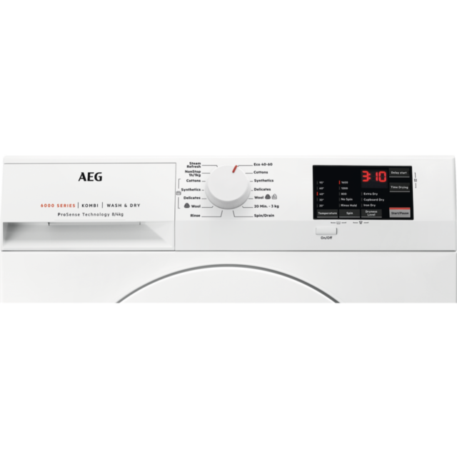 AEG L6WEJ841N Freestanding 8kg + 4kg Washer Dryer