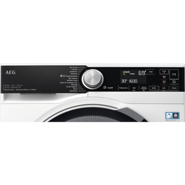 AEG LWR7596O5U 7000 Series 9/6kg Washer Dryer