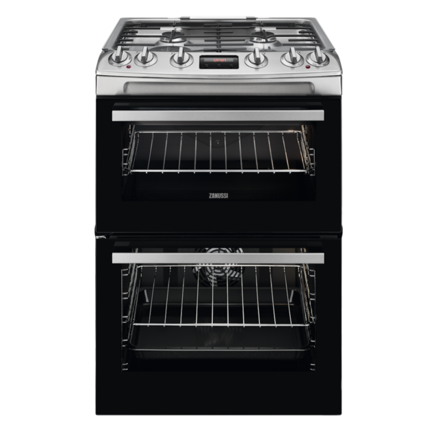Zanussi ZCK66350XA SurroundCook 60cm Dual Fuel Cooker