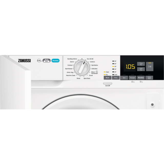 Zanussi Z816WT85BI Built-In 8/4kg Washer Dryer