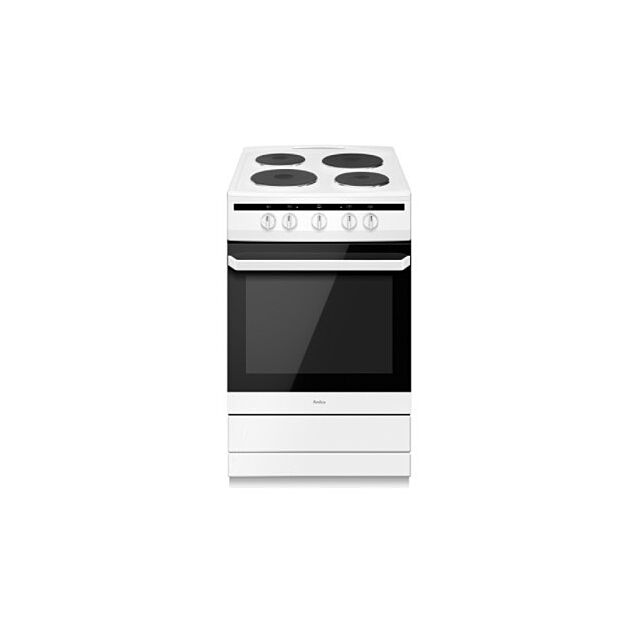 Amica 508EE1W 50cm Freestanding Electric Cooker with Electric Hob