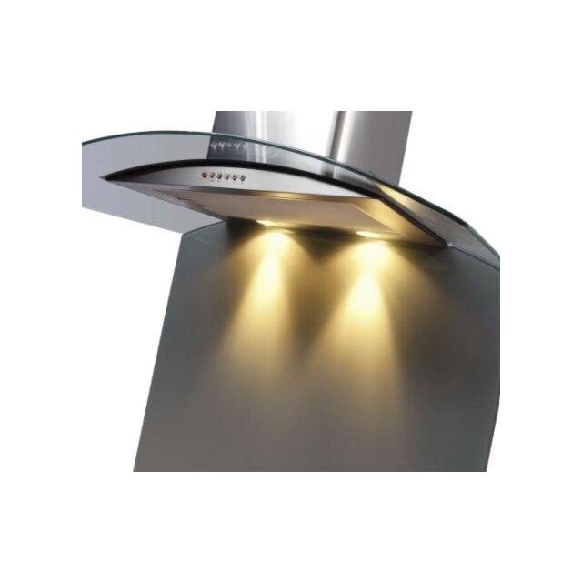 CDA ASG102CBL Curved Glass Splashback