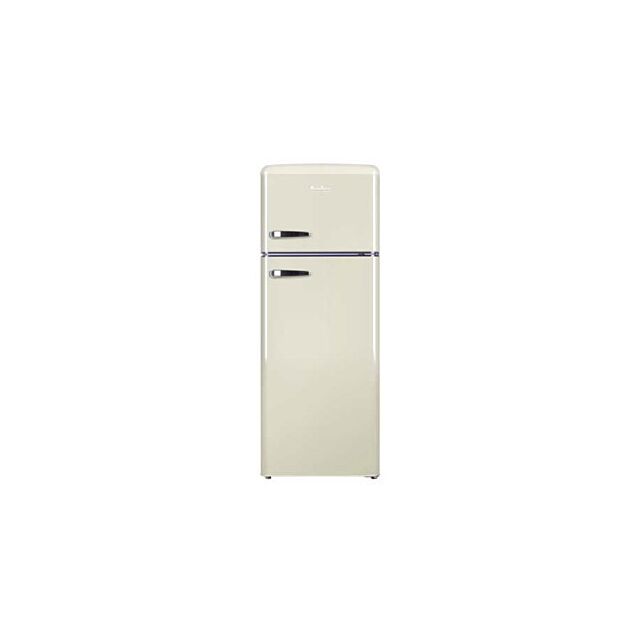 Amica FDR2213C 55cm Freestanding Retro Static 30/70 Double Door Fridge Freezer