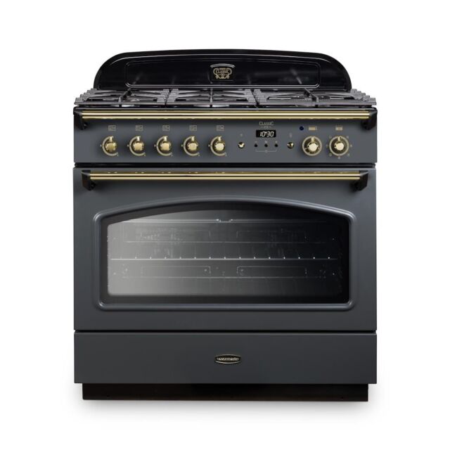 Rangemaster CLAS90FXDFFSL/C 90cm Dual Fuel Range Cooker