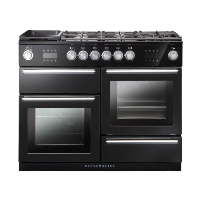 Rangemaster NEX110SODFFCB/C NEXUS Steam 110cm Dual Fuel Range Cooker