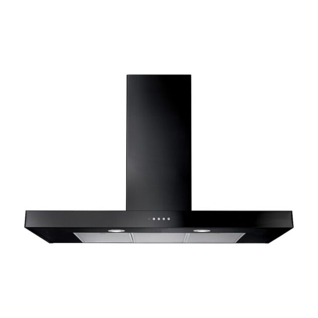 Rangemaster UNBHDS90BL/ 90cm Flat Hood Black