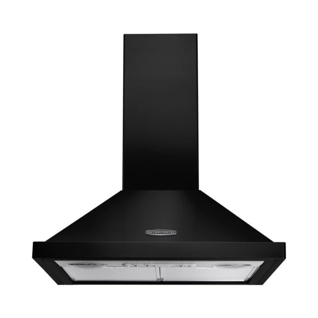 Rangemaster LEIHDC60BC/ 60cm Hob Hood Black Chrome Badge