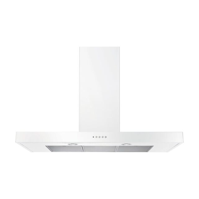 Rangemaster UNBHDS90WH/ 90cm Flat Hood White