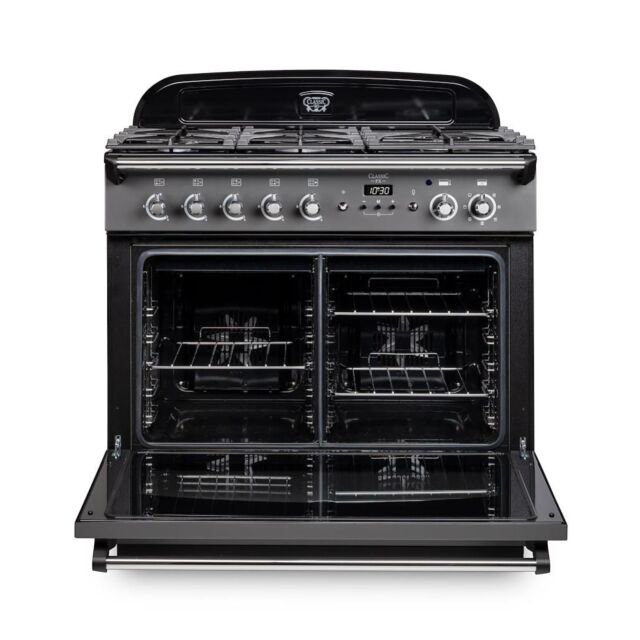 Rangemaster CLAS90FXDFFSL/C 90cm Dual Fuel Range Cooker