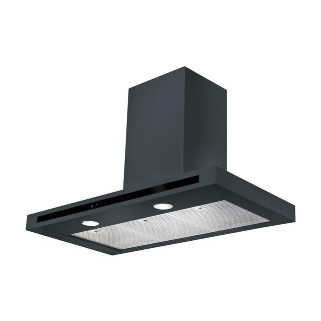 Rangemaster HLTHDS90SL/ Hi-Lite Flat 90cm Hood Slate Grey