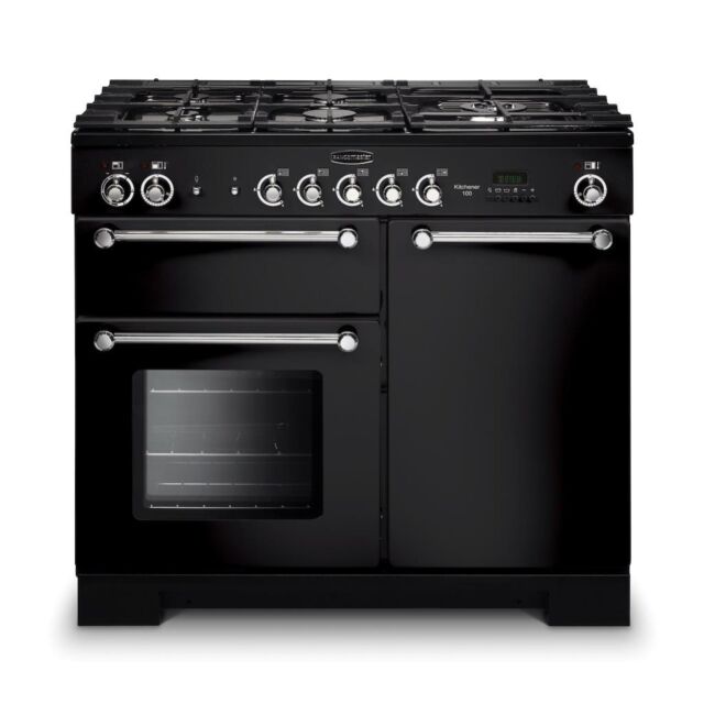 Rangemaster KCH100NGFBL/C 100cm Gas Range Cooker