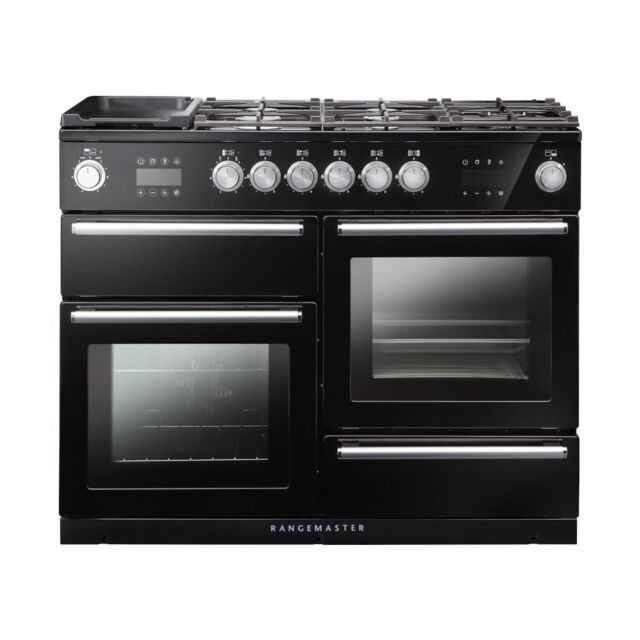 Rangemaster NEX110SODFFBL/C NEXUS Steam 110cm Dual Fuel Range Cooker