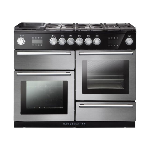Rangemaster NEX110SODFFSS/C NEXUS Steam 110cm Dual Fuel Range Cooker