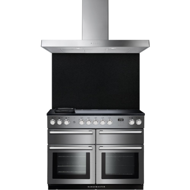 Rangemaster UNBHDS110SS/ 110cm Flat Hood Stainless Steel