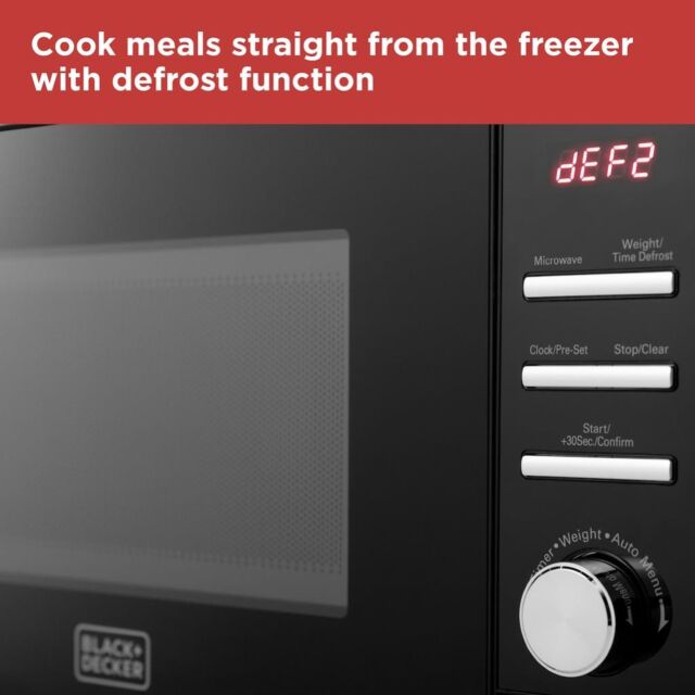 Black & Decker BXMZ24040GB 20L Digital Microwave Oven