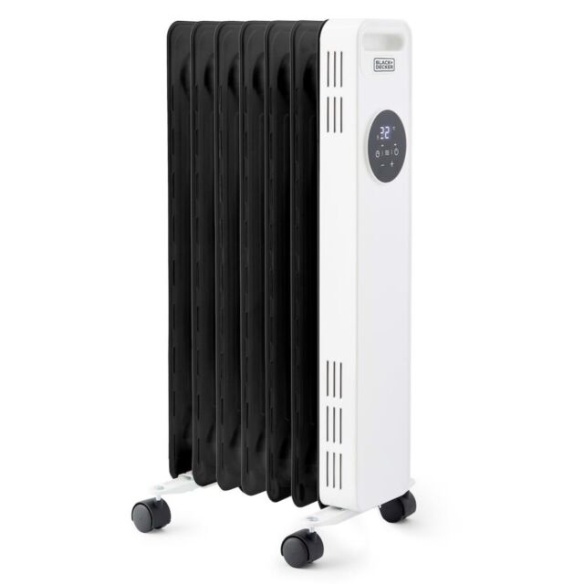 Black & Decker BXRA43011GB 1.5KW Digital Oil Filled Radiator
