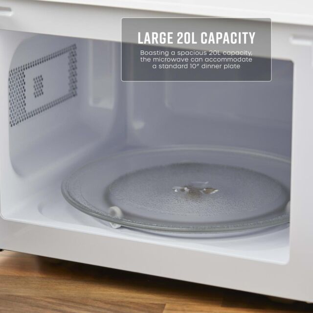 Swan SM4420WHT 20L 700W Manual Microwave - White