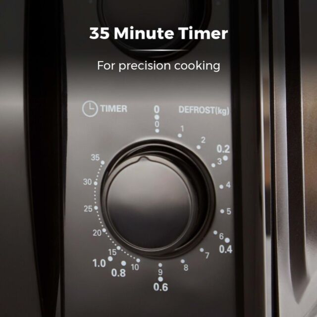 Tower T24034BLK 20 Litre 700W Manual Microwave
