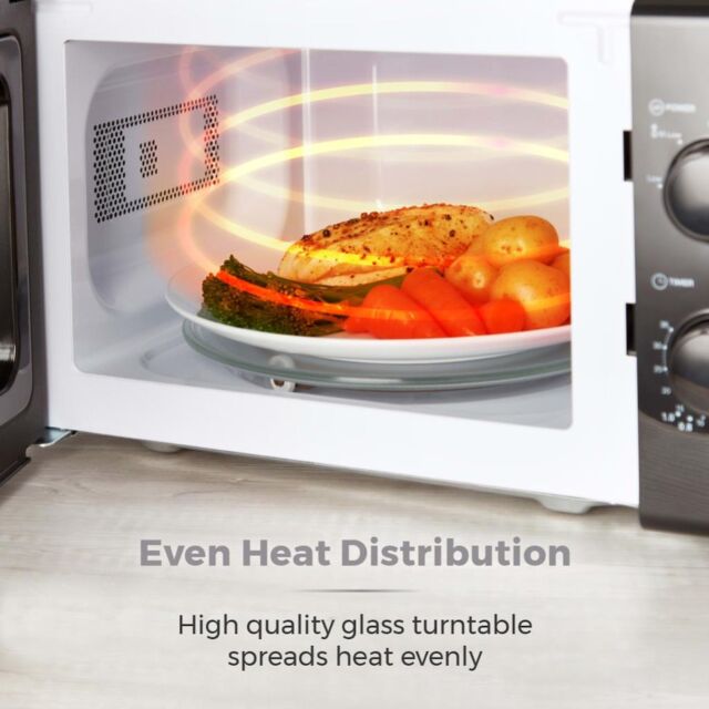 Tower T24034BLK 20 Litre 700W Manual Microwave