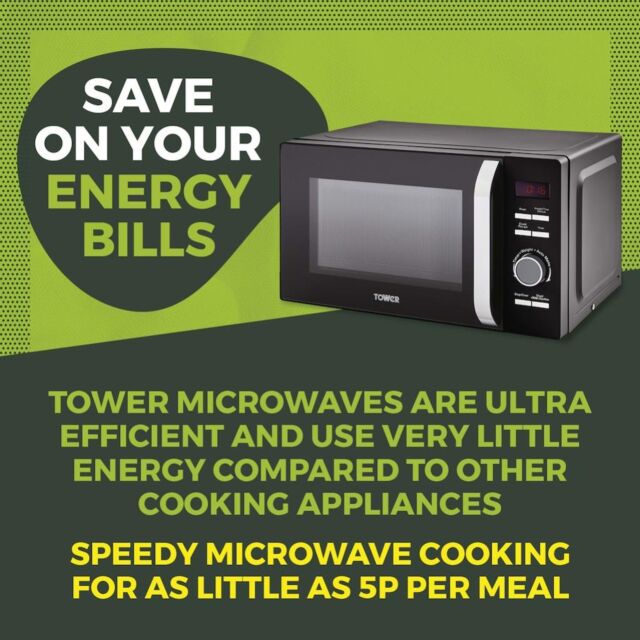 Tower T24039BLK Renaissance 20L Microwave Digital - Black