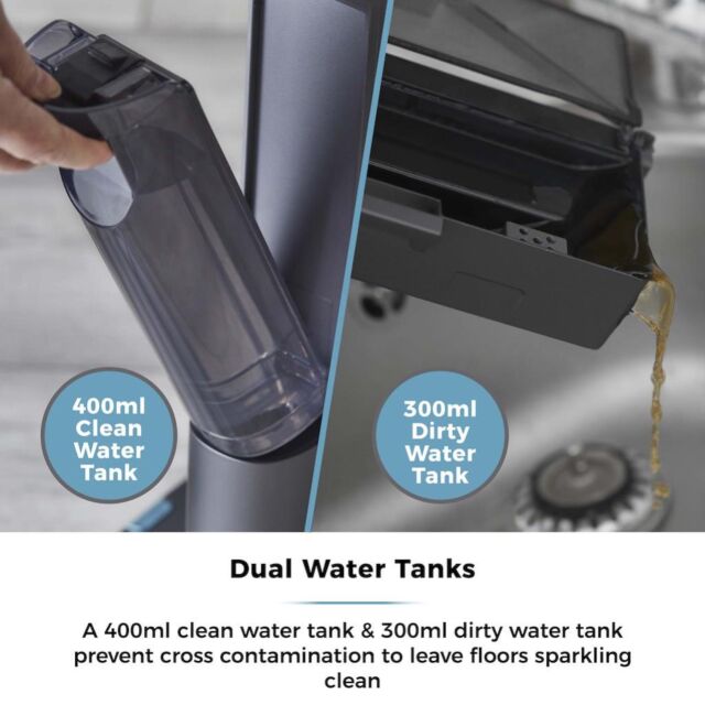 Tower T547002 AquaJetPro Anti-Tangle Cordless Hardfloor Cleaner
