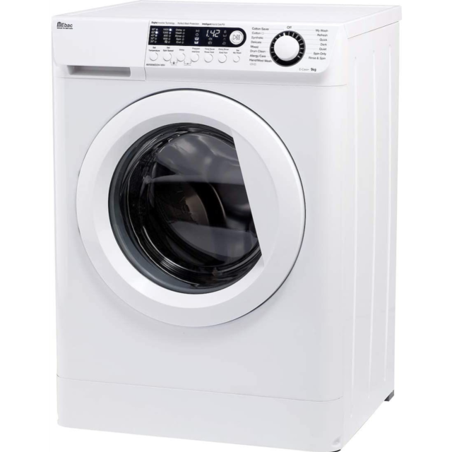 Ebac AWM106D2H-WH E-Care 10kg Washing Machine - Hot and Cold Fill - White