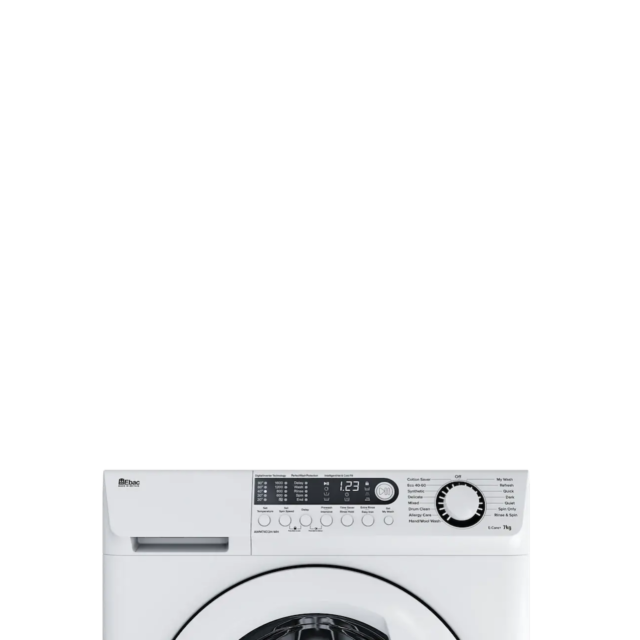 Ebac AWM86D2-WH E-Care 8kg Washing Machine - Cold Fill - White