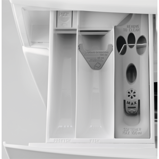 AEG L7WC8632BI Integrated Washer Dryer. 8kg wash load, 4kg dry load, 1600rpm spin speed
Integrated Washer Dryer. 8kg wash load, 4kg dry load, 1600rpm spin speed, medium dis