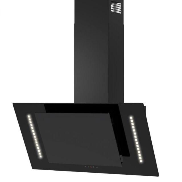 Cata UBARUNW7 LED Angled - 70cm - 3 Fan Speeds - LED Lighting - Front Facing LED Lighting - Touch Co