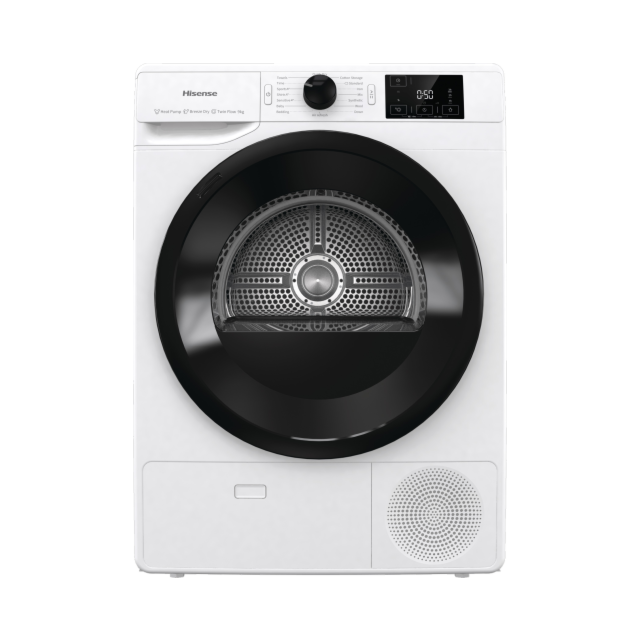 Hisense DHGC903 White 9Kg Condenser Heat Pump Dryer A++