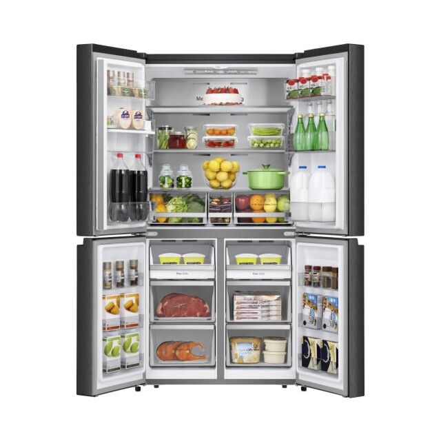 Hisense RQ758N4SWFE Multidoor Frost Free Fridge Freezer With Water Black