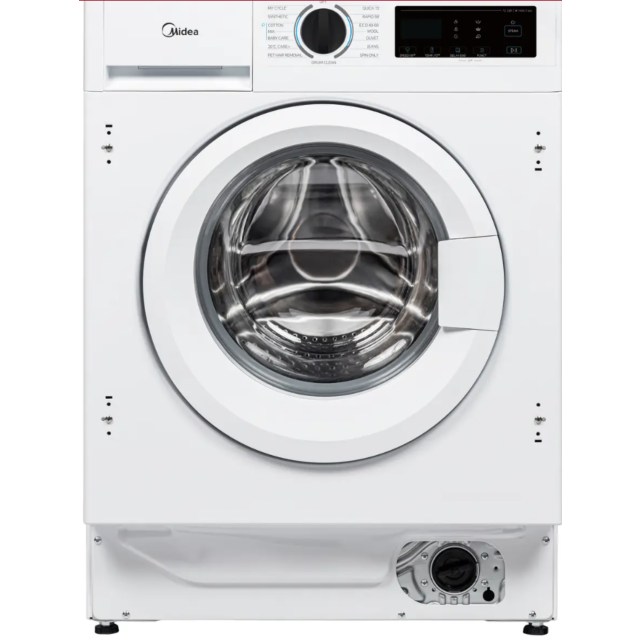 Midea Mfa06d80ba10/W-Uk 8/6Kg A/D Class Built In Washer Dryer