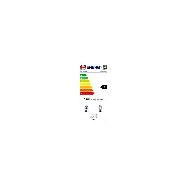New World NW55UFTNFV2 55Cm X 144Cm No Frost Freezer