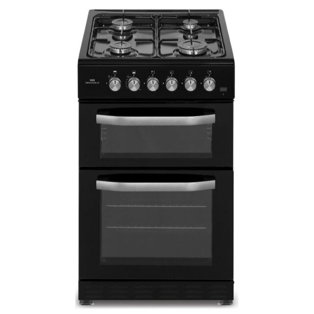 New World NWMID53GB 50Cm Gas Twin Cavity Cooker