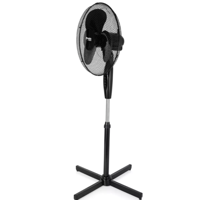 Presto PT633000B 16inch Black Pedestal Fan