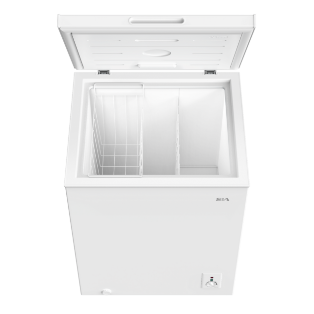 Sia SCF150WE 142 Litre Chest Freezer W636 X D556 X H838