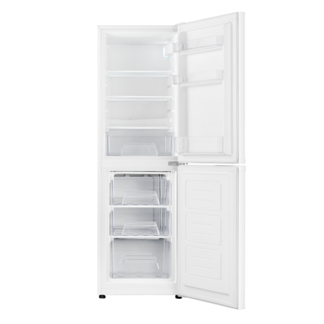 Sia SFF15050WE 48X150cm White Freestanding 149L Combi Fridge Freezer