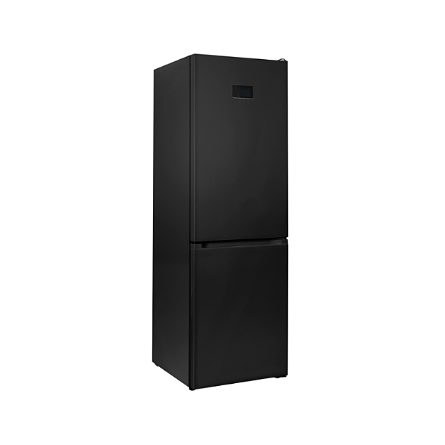 Sia SFF1850B Sia Freestanding Combi Fridge Freezer, 60Cm Width, 326L, Electrical Control, Black